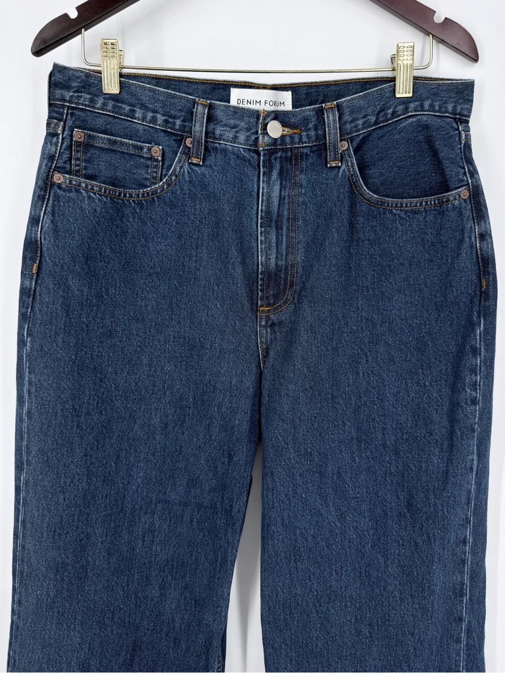 Denim Forum Aritzia The 90s Iggy Lo-Rise Baggy Jeans Dark Wash Size 29